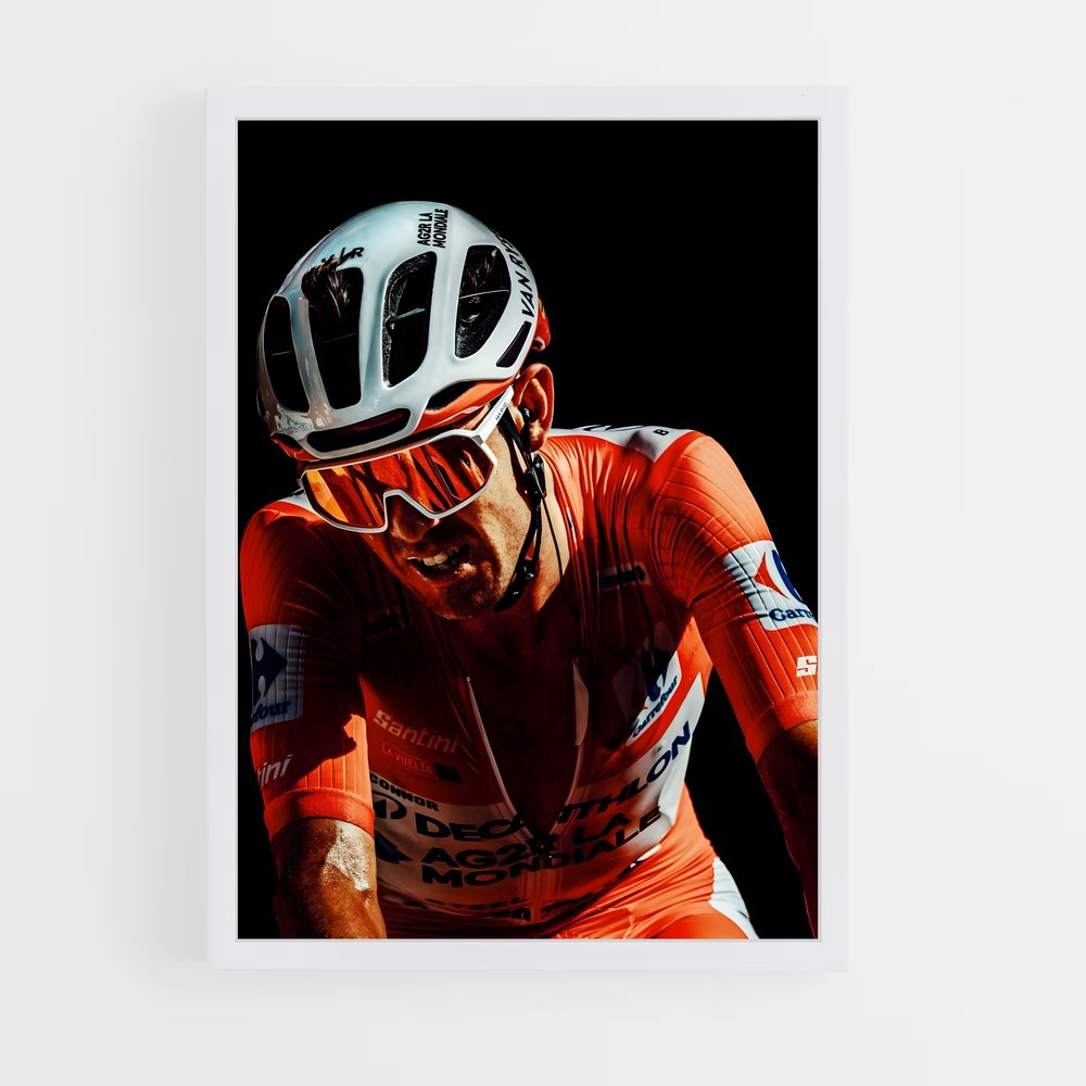 Poster Piste Énergique – affiche Cyclisme (vue 3)